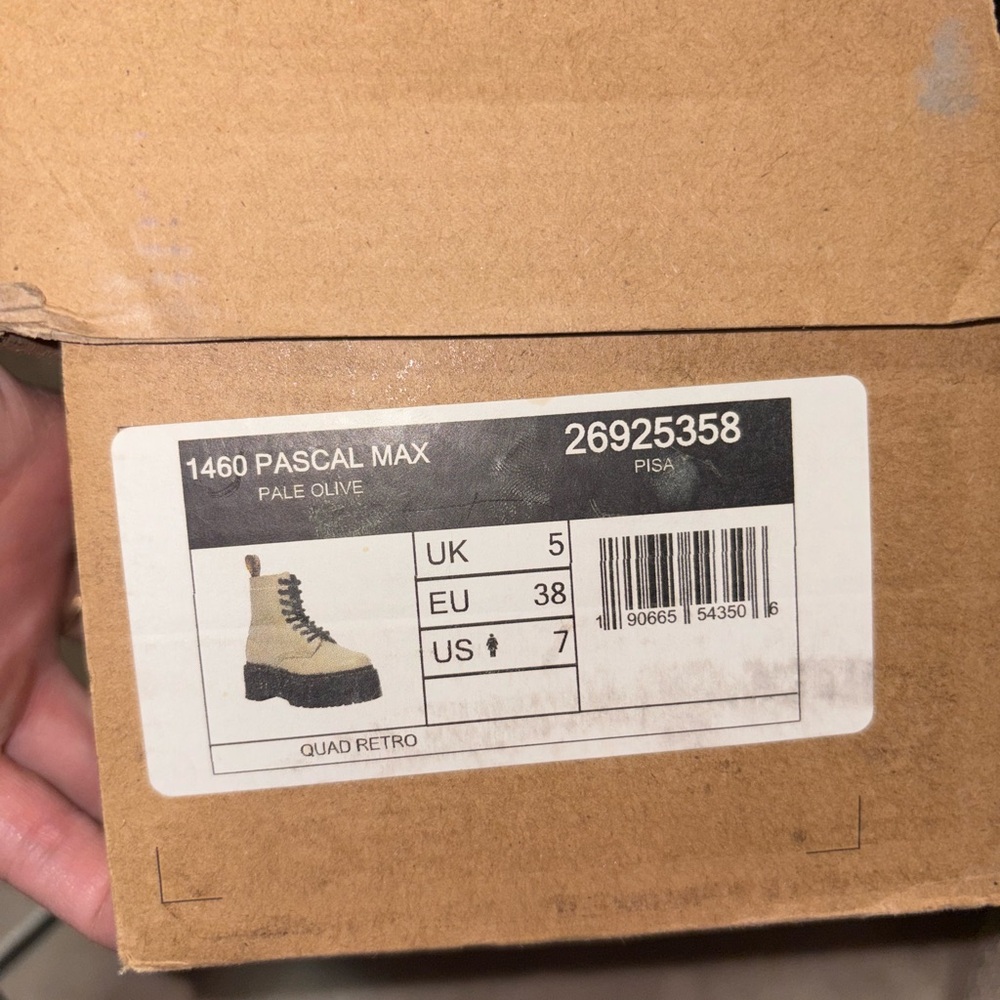 Dr. Martens 1460 PASCAL MAX NWT - Picture 10 of 10